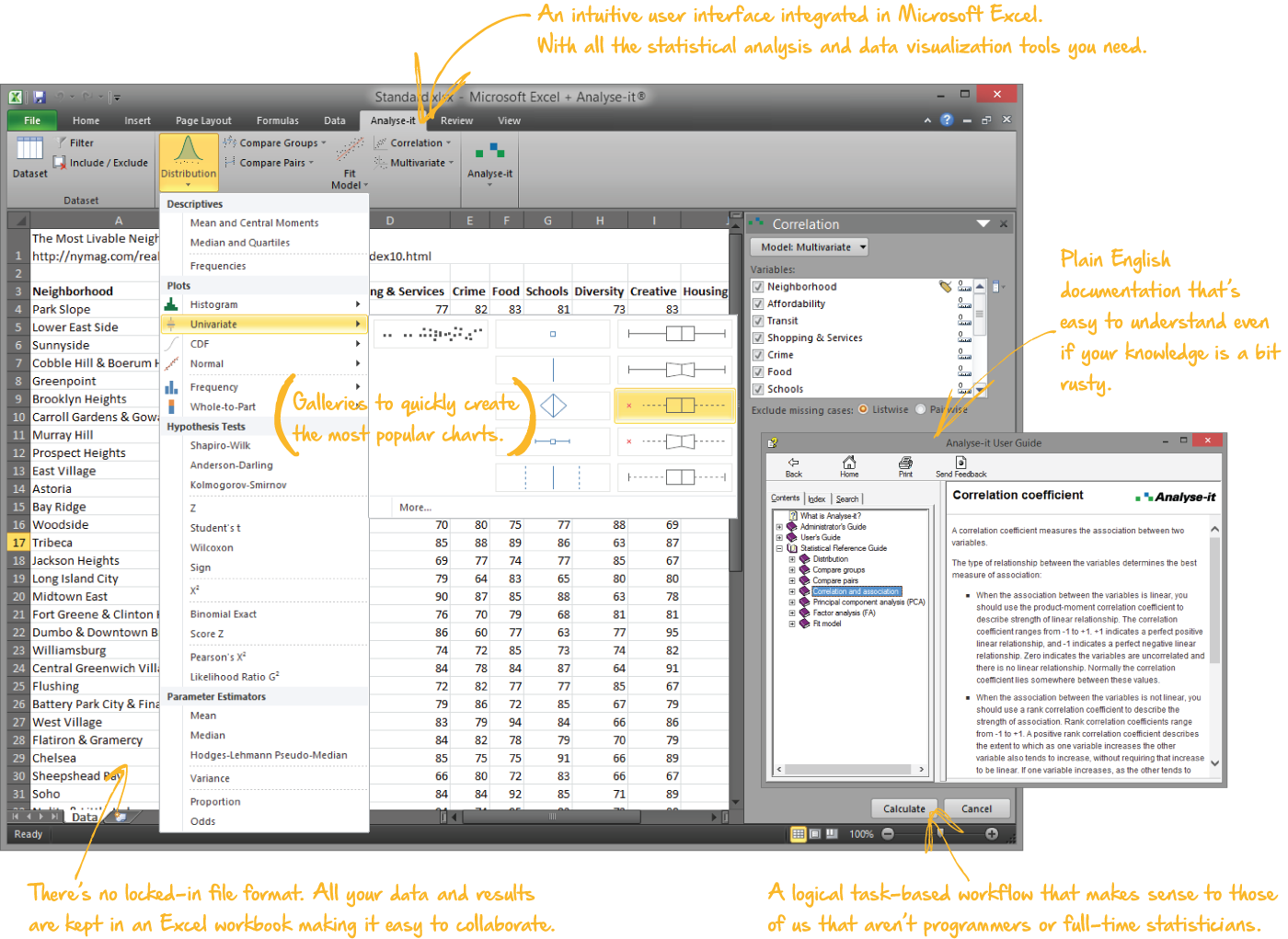 Analyse-it  Analyse-it